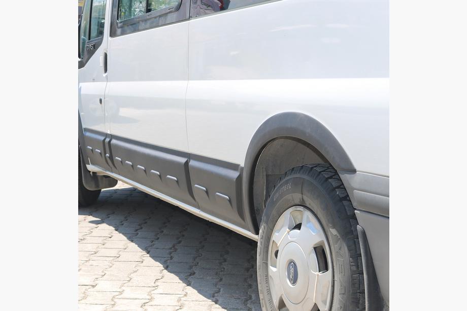 Ford Transit 2000-2014 рр. Накладки на арки EuroCap 2006-2013 (6 шт, ABS, довга база) Фото 5