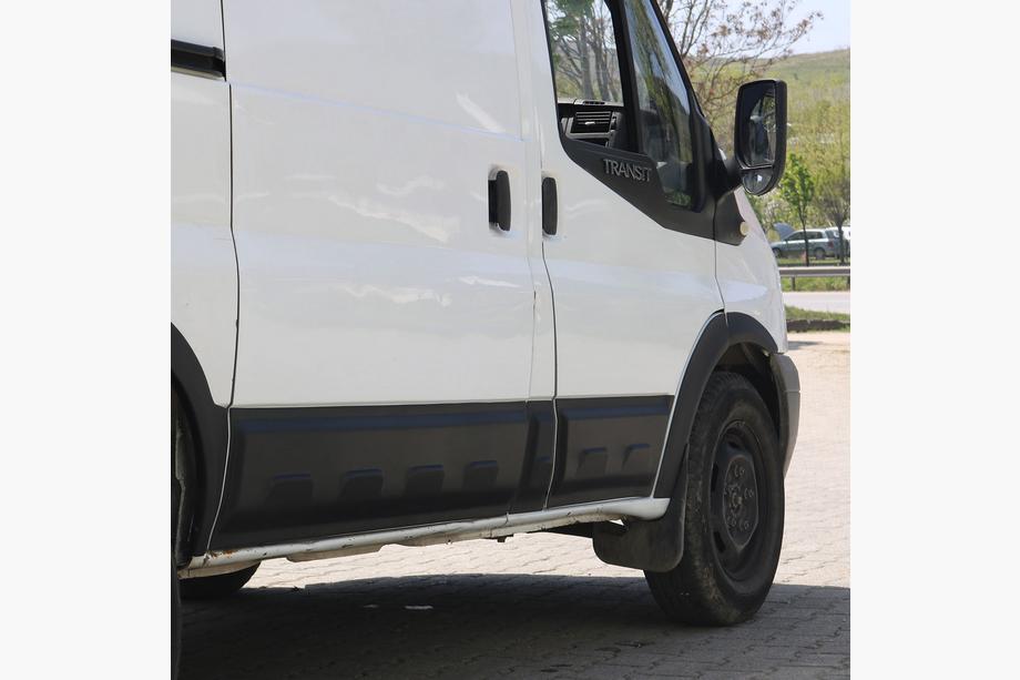 Ford Transit 2000-2014 рр. Накладки на арки EuroCap 2006-2013 (6 шт, ABS, коротка база) Фото 6