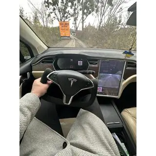 Кермо штурвал (Алькантара, з підігрівом) Tesla Model X 2015- рр. фото 2