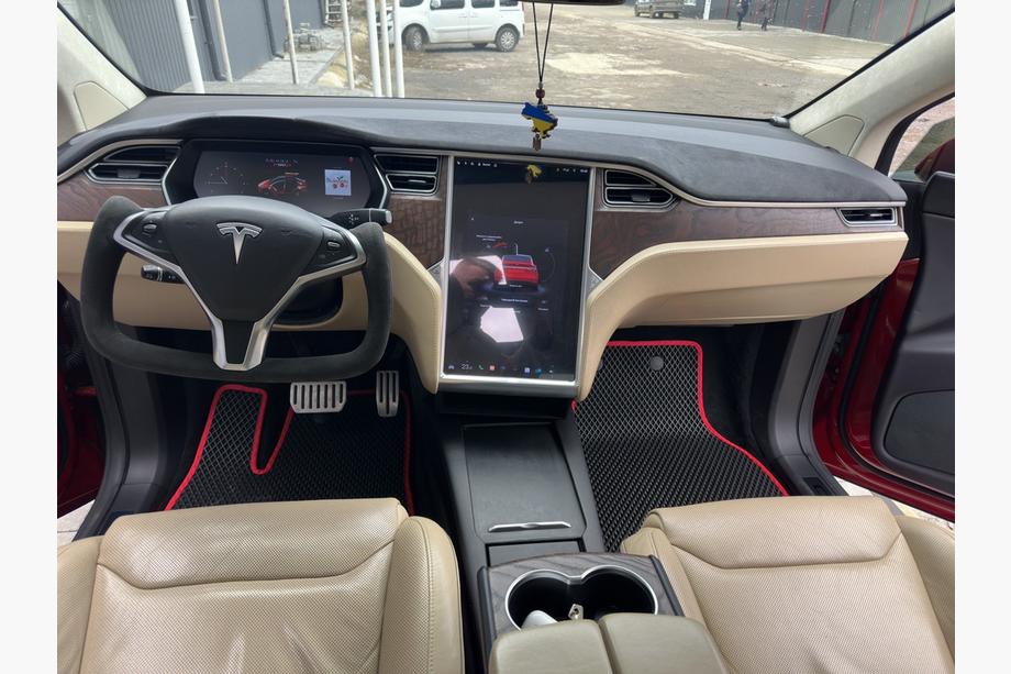 Tesla Model X 2015- рр. Килимки EVA (чорні) Image