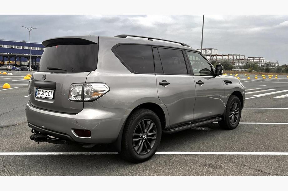 Nissan Armada 2016-2024 рр. Бокові пороги New Vision Grey (2 шт., алюміній) Фото 5