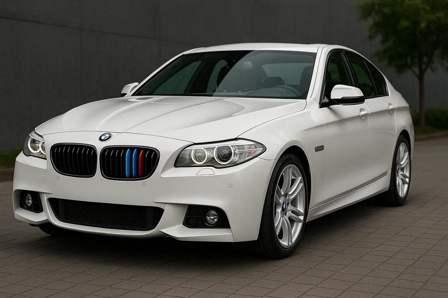 BMW 5 серія F10/F11 2010-2016 рр. Вставки в решітку 2010-2013 (3 шт) Фото 1