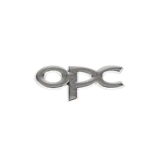 Металевий шильдик на багажник OPC (Хром) фото 1