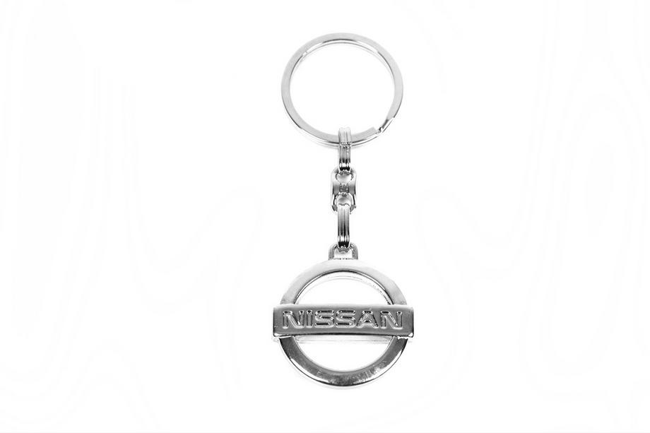 Nissan Металічний брелок з логотипом Nissan Фото 1