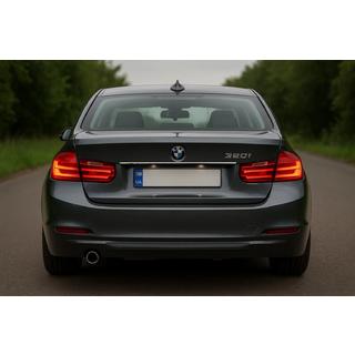 Планка над номером (нерж) BMW 3 серія F30/F31 2012-2019 рр. фото 1