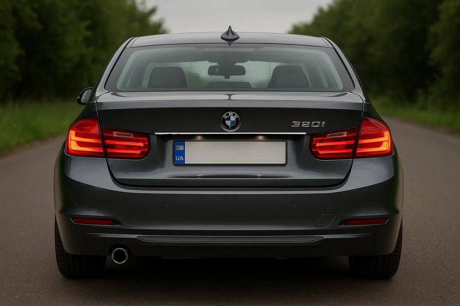 BMW 3 серія F30/F31 2012-2019 рр. Планка над номером (нерж) Image