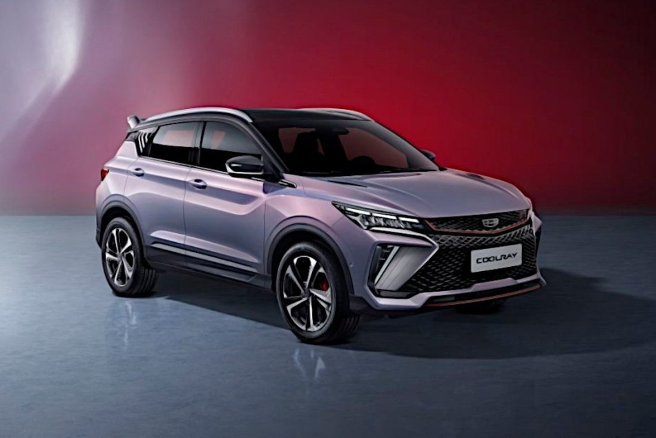 Огляд оновленого компактного компактного кросовера Geely Coolray