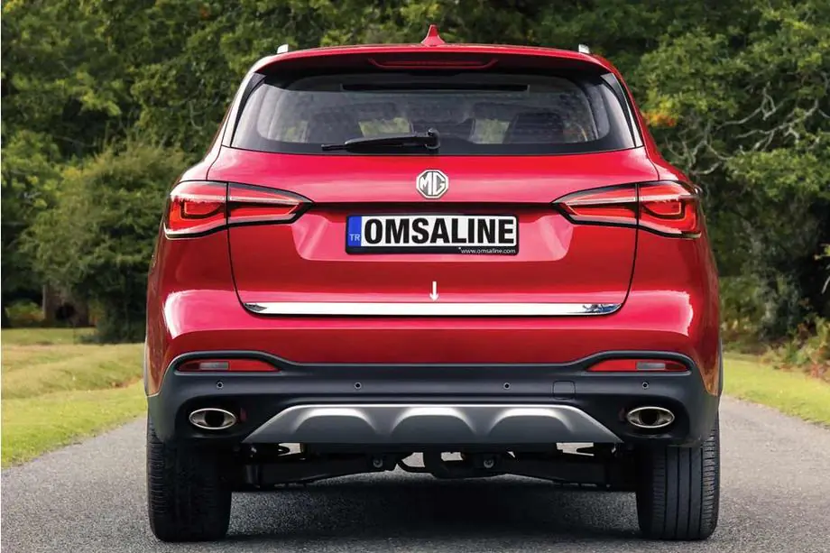 MG HS 2018- рр. Кромка багажника 2020+ (OmsaLine)