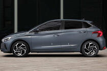 Hyundai I-20 2020- рр. Молдинг дверний OmsaLine (4 шт, нерж) фото 1