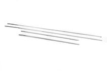 Volkswagen Golf 8 2019- рр. Молдини на двері (4 шт, нерж) фото 2