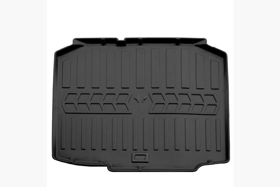 Skoda Fabia 2007-2014 рр. Килимок в багажник 3D (HB) (Stingray) Image