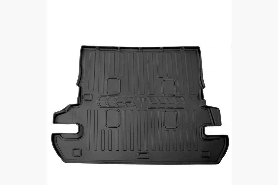 Lexus LX570/450d 2008-2022 рр. Килимок в багажник 3D (7 місць) (Stingray) Image