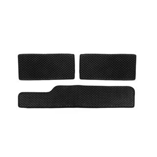 Поліуретанові килимки на пороги (3 шт, EVA, чорні) фото 2