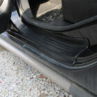 Renault Sandero 2013-2022 рр. Накладки на дверні пороги EuroCap (4 шт, ABS) фото 4