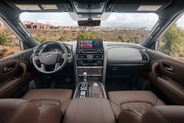 Огляд оновленого 400-сильного позашляховика Nissan Armada Фото 5