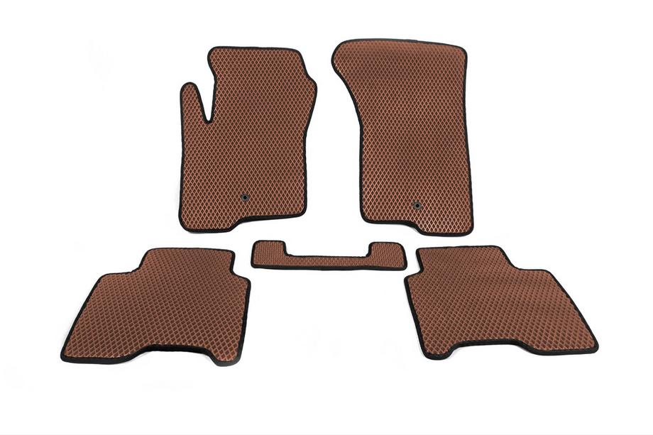 Dodge Caliber 2006-2011 рр. Килимки EVA (Коричневий) Image