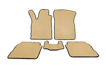 Dodge Stratus 2000-2006 рр. Килимки EVA (Coupe, Бежевий) фото 1