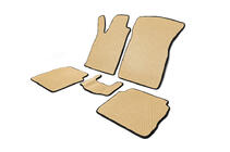 Dodge Stratus 2000-2006 рр. Килимки EVA (Coupe, Бежевий) фото 2