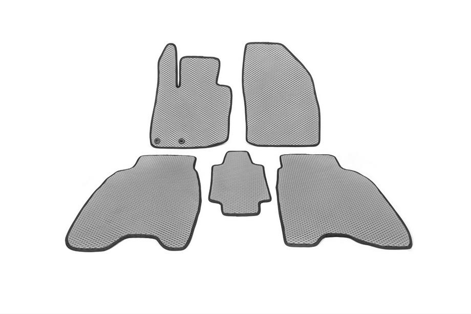 Honda Civic HB 2006-2012 рр. Килимки EVA (Сірий) Image