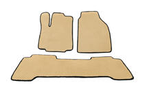 Honda Pilot 2002-2008 рр. Килимки EVA (Бежевий) фото 1