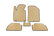 Hyundai I-30 2012-2017 рр. Килимки EVA (Бежевий) фото 2