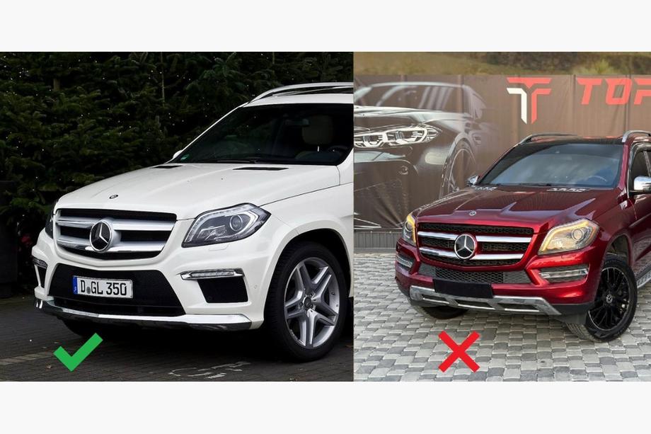 Mercedes GL/GLS class X166 2012-2019 рр. Передня решітка GT Panamericana (для GL)УЦІНКА Фото 5