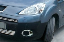 Peugeot Partner Tepee 2008-2018 рр. Окантовка протитуманок 2008-2014 (2 шт, пласт) фото 3