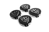 Ковпачки на диски 70/75 мм з кільцем (4 шт, Maybach) фото 1