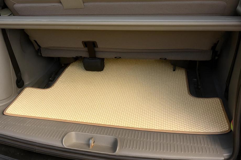 Chrysler Voyager 2001-2007 рр. Килимок багажника (EVA, Бежевий) Фото 1
