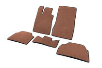 Mercedes S-сlass W220 1998-2005 рр. Килимки EVA (Short, Коричневий) фото 2