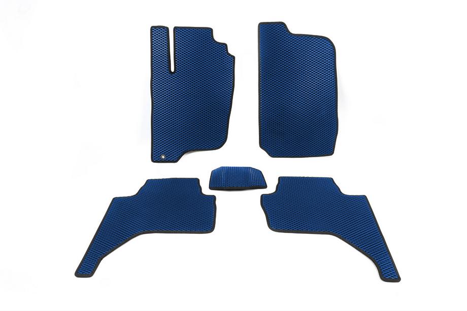 Mitsubishi L200 2006-2015 рр. Килимки EVA (Синій) Image