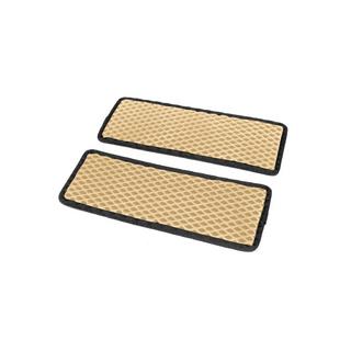 Килимки на пороги (2 шт, EVA, Бежевий) Renault Master 2011-2023 рр. фото 2