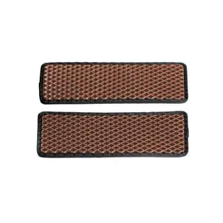 Килимки на пороги (2 шт, EVA, Коричневий) Nissan NV400 2010-2024 рр. фото 1