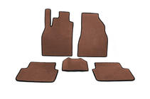 Renault Megane II 2004-2009 рр. Килимки EVA (Коричневий) фото 1