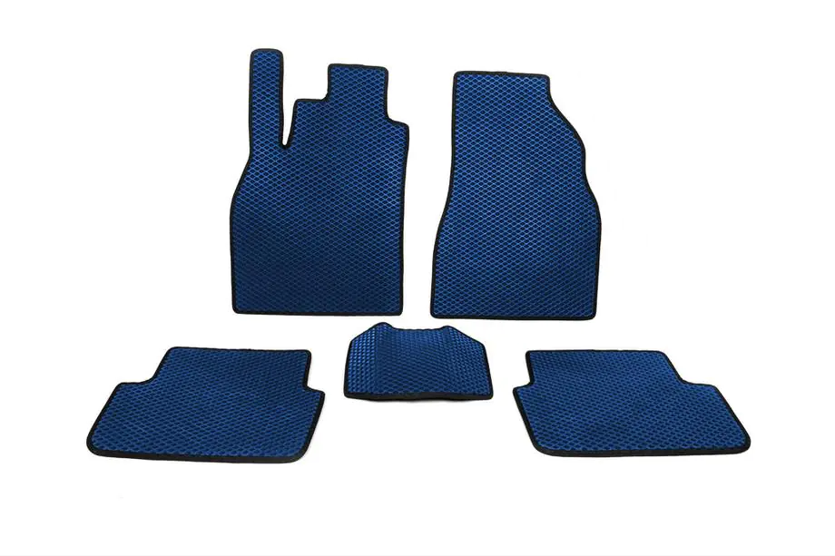 Renault Megane II 2004-2009 рр. Килимки EVA (Синій) Image