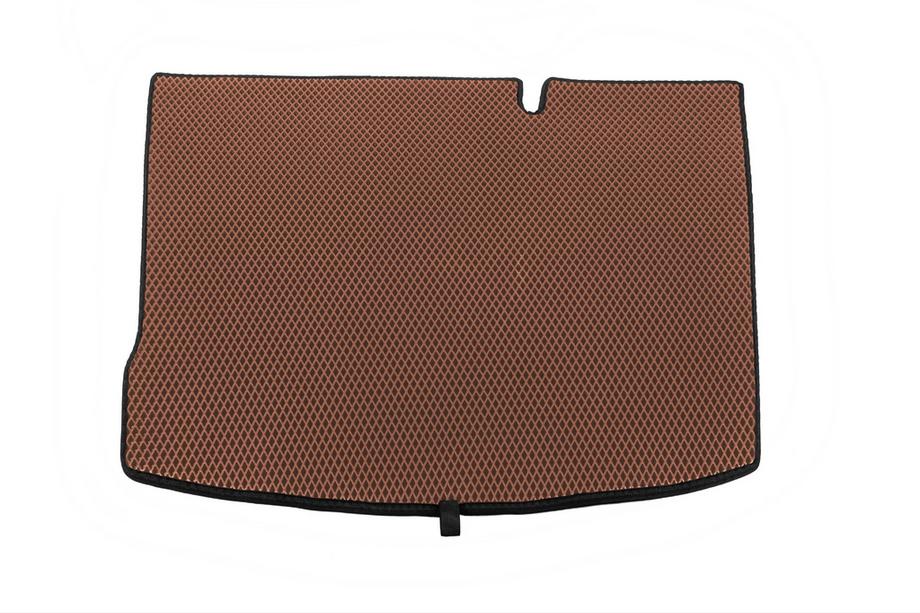 Renault Sandero 2007-2013 рр. Килимок багажника (EVA,Коричневий) Image
