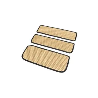 Килимки на пороги (3 шт, EVA, Бежевий) Nissan Primastar 2002-2014 рр. фото 2