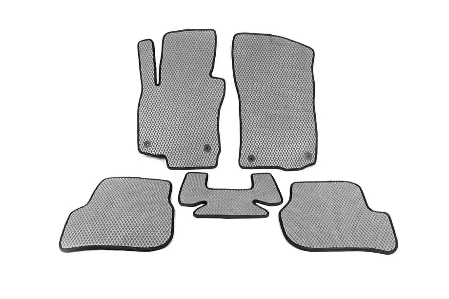 Skoda Octavia II A5 2006-2010 рр. Килимки EVA (Сірий)