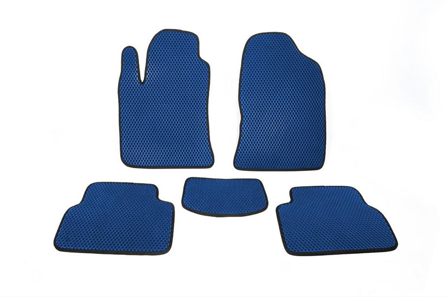 Toyota Avensis 2003-2009 рр. Килимки EVA (Синій) Image