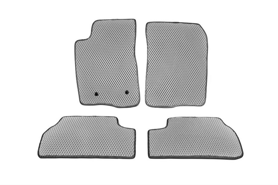 Toyota Corolla Verso 2004-2009 рр. Килимки EVA (Сірий) Image