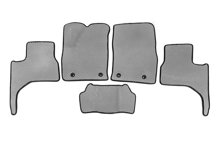 Toyota Land Cruiser 300 2021- рр. Килимки EVA (Сірий) Фото 1