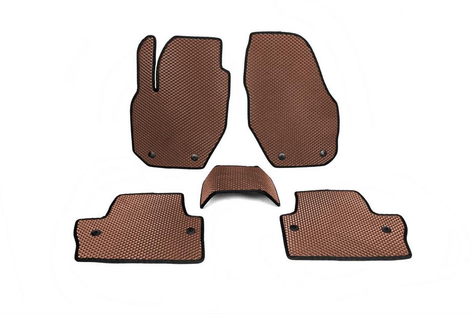 Volvo S60 2010-2018 рр. Килимки EVA (Коричневий) Image