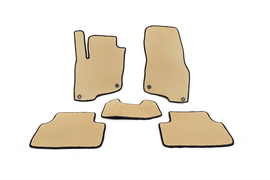 Volkswagen E-Tharu 2020- рр. Килимки EVA (Бежевий) Image