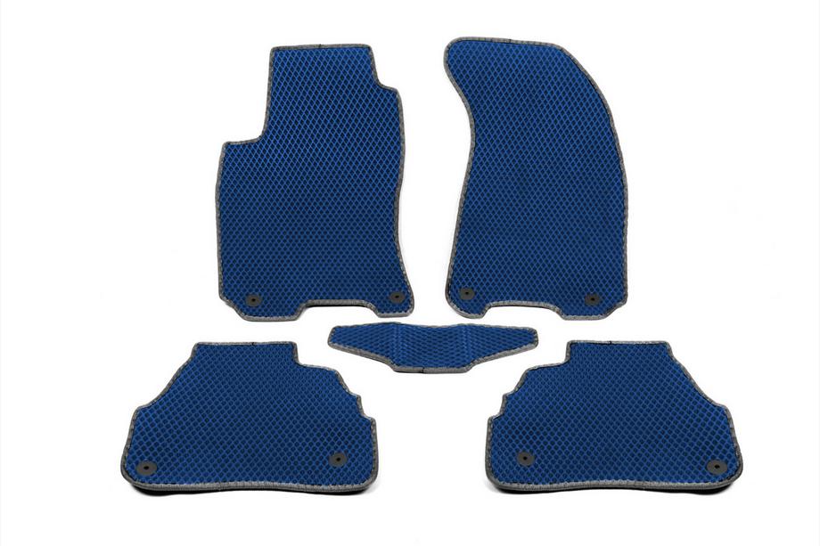 Volkswagen Passat B5 1997-2005 рр. Килимки EVA (Синій) Image