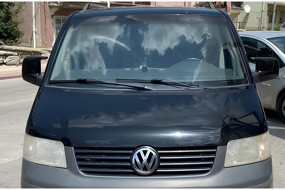 Volkswagen T5 Multivan 2003-2010 рр. Накладки на дзеркала RLine-Look (2 шт) Фото 8