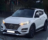 Hyundai Tucson TL 2016-2021 рр. Накладки на дзеркала BMW-Style (2018-2020, 2 шт) фото 7