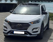 Hyundai Tucson TL 2016-2021 рр. Накладки на дзеркала BMW-Style (2018-2020, 2 шт) фото 5