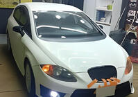 Seat Leon 2005-2012 рр. Накладки на дзеркала BMW-style (2005-2010, 2 шт) фото 7