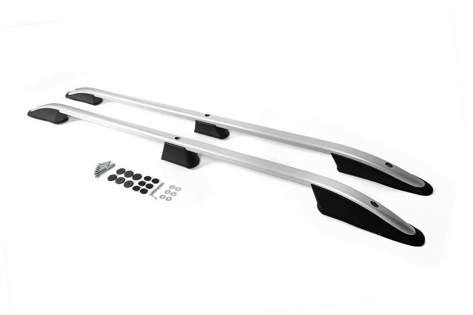 Nissan NV200 2009- рр. Рейлінги OmsaLine Elegance (2 шт, сірі) Image