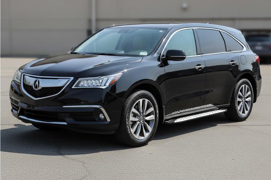 Acura MDX 2013-2020 рр. Бокові пороги Shining V1 (2 шт., Алюміній) Фото 1